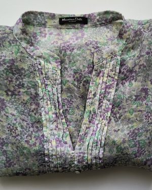 Bluzeczka jedwabna (100% jedwab) Massimo Dutti